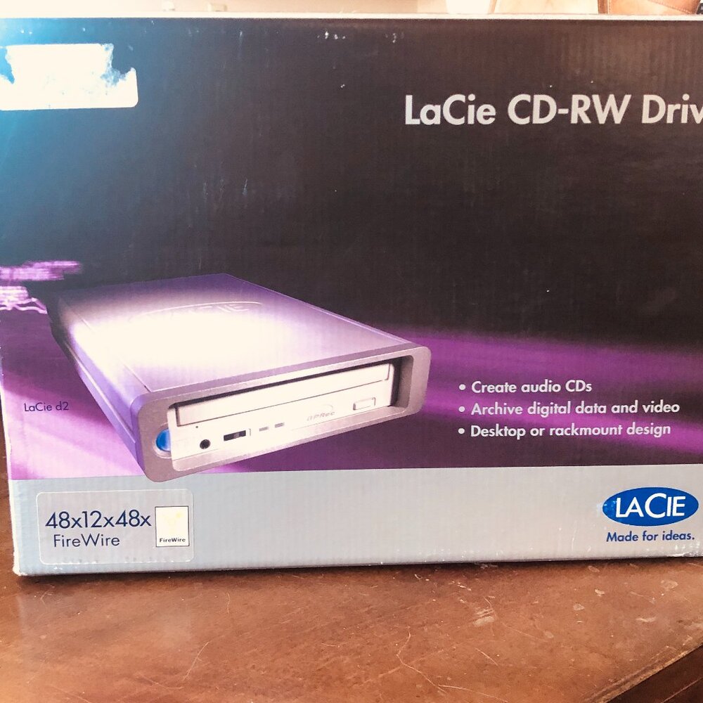 LaCie CD_RW Drive Fire Wire